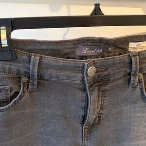 Level 99 Women's charcoal gray jeans